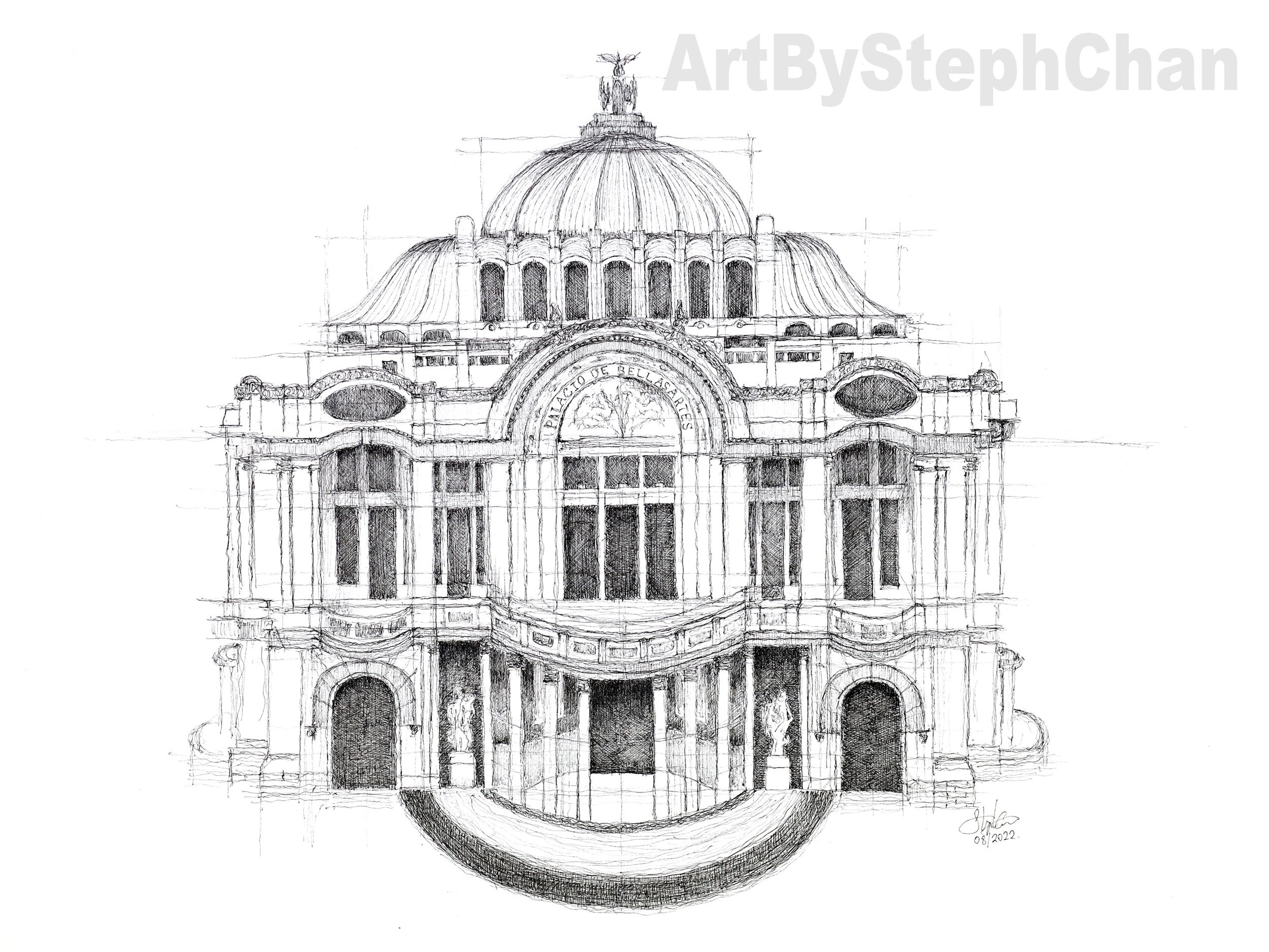 Palacio De Bellas Artes, Mexico City